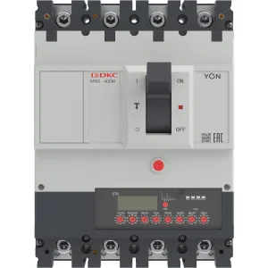 ДКС Авт. выкл. YON pro MNX400M 4P 400A 100kA при AC415V расц. ETA MNX400M4PETA0400 DKC ДКС Авт. выкл. YON pro MNX400M 4P 400A 100kA при AC415V расц. ETA MNX400M4PETA0400 DKC