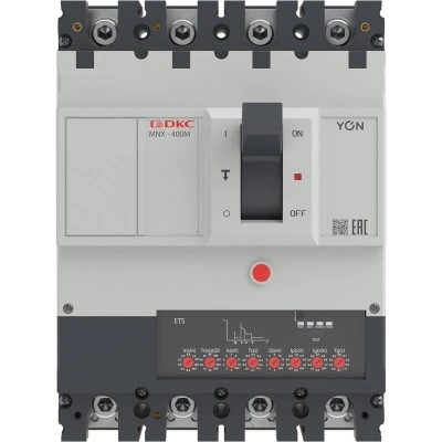 ДКС Авт. выкл. YON pro MNX400M 4P 400A 100kA при AC415V расц. ETS MNX400M4PETS0400 DKC ДКС Авт. выкл. YON pro MNX400M 4P 400A 100kA при AC415V расц. ETS MNX400M4PETS0400 DKC