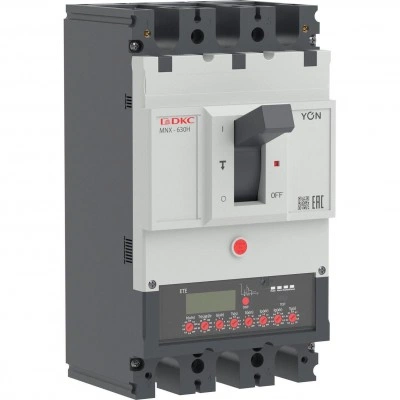 ДКС Авт. выкл. YON pro MNX630H 3P 630A 150kA при AC415V расц. ETE MNX630H3PETE0630 DKC