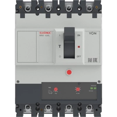 ДКС Авт. выкл. YON pro MNX630L 3N 630A 70kA при AC415V расц. TMD MNX630L3NTMD0630 DKC ДКС Авт. выкл. YON pro MNX630L 3N 630A 70kA при AC415V расц. TMD MNX630L3NTMD0630 DKC