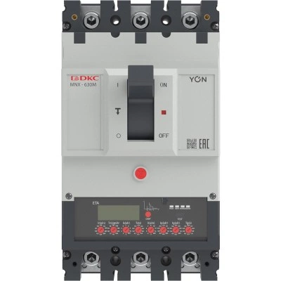 ДКС Авт. выкл. YON pro MNX630M 3P 630A 100kA при AC415V расц. ETA MNX630M3PETA0630 DKC ДКС Авт. выкл. YON pro MNX630M 3P 630A 100kA при AC415V расц. ETA MNX630M3PETA0630 DKC