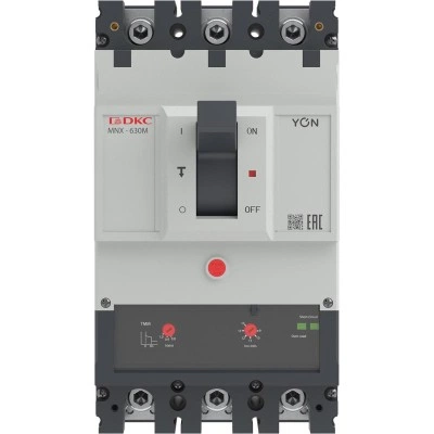 ДКС Авт. выкл. YON pro MNX630M 3P 500A 100kA при AC415V расц. TMM MNX630M3PTMM0500 DKC ДКС Авт. выкл. YON pro MNX630M 3P 500A 100kA при AC415V расц. TMM MNX630M3PTMM0500 DKC