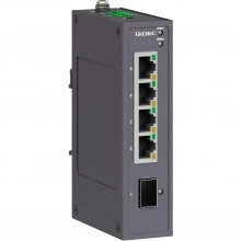 ДКС Промышленный неуправляемый коммутатор, 1×100Base-X, SFP слот: 4×10/100Base-T(X) портов RJ45, 12-48В DC/18-30В AC, с резервированием N1000-1SFP4T-P2 DKC