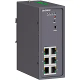 ДКС Промышленный управляемый коммутатор, 6×10/100Base-T(X) портов RJ45,консольный порт Mini USB, 24-48В DC (18-72В DC), с резервированием N2000-6T-P1 DKC