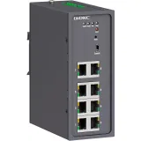 ДКС Промышленный управляемый коммутатор, 8×10/100Base-T(X) портов RJ45,консольный порт Mini USB, 24-48В DC (18-72В DC), с резервированием N2000-8T-P1 DKC