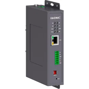 ДКС Промышленный преобразователь протоколов и интерфейсов, 1×10/100Base-T(X)портов RJ45, 2×RS-485, 12-48В DC N3000-1T2D-485-P3 DKC ДКС Промышленный преобразователь протоколов и интерфейсов, 1×10/100Base-T(X)портов RJ45, 2×RS-485, 12-48В DC N3000-1T2D-485-P3 DKC