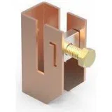ДКС Скоба-держатель полосы с болтом, медь ND2312CU DKC