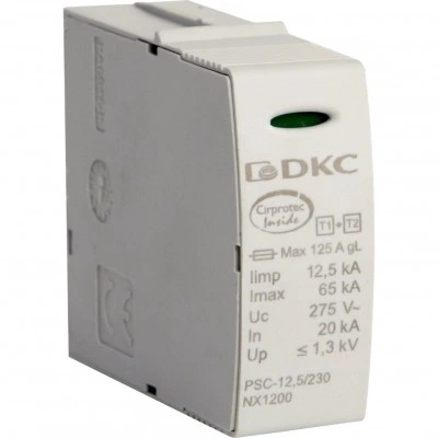 ДКС Сменный модуль к УЗИП, класс I+II, L-N NX1200 DKC ДКС Сменный модуль к УЗИП, класс I+II, L-N NX1200 DKC