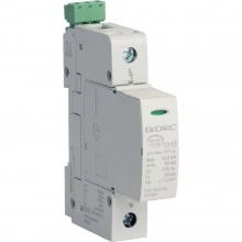 ДКС УЗИП, класс I+II, 1-полюсный, L-N, 12,5кA, удаленный контроль NX1212 DKC