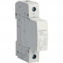ДКС УЗИП, класс I+II, 1-полюсный, N-PE, 50кА NX1213 DKC