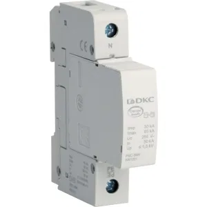 ДКС УЗИП, класс I+II, 1-полюсный, N-PE, 50кА NX1213 DKC ДКС УЗИП, класс I+II, 1-полюсный, N-PE, 50кА NX1213 DKC