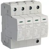 ДКС УЗИП, класс I+II, 4-полюсный, L1-L2-L3-N, 12,5кA NX1241 DKC
