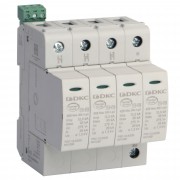 ДКС УЗИП, класс I+II, 4-полюсный, L1-L2-L3-N, 12,5кA, удаленный контроль NX1242 DKC