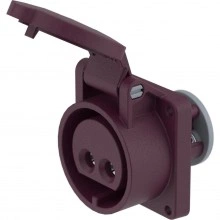 ДКС Розетка панельная PSS IP44 16A 2P 25В PSS024-016-02 DKC
