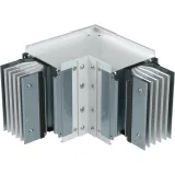 ДКС Горизонтальный угол спец. исполнение, тип 2, Al, 3P+N+Pe+Fe, 800А, IP55 PTA08GHEL4AA000 DKC