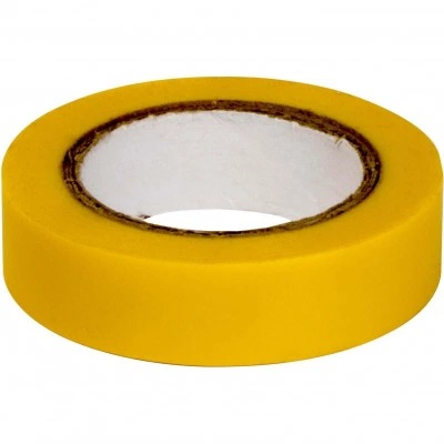 ДКС Лента изоляционная ПВХ 19x0,15 20м в рулоне Желтая PVC192015Y DKC