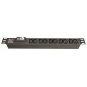 ДКС Блок распределения питания (PDU) 19" 10A с автоматом 1P, Вых:8 C13, Вх:C14 R519IEC8CBC14 DKC
