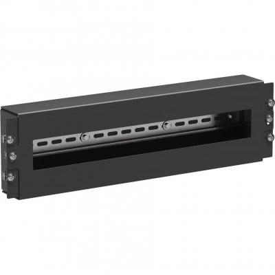 ДКС Модуль 3U с DIN рейкой для 19" IT-корпусов, RAL9005 R5CMDIT3HEB DKC