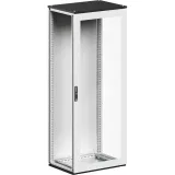 ДКС Комплект напольного корпуса CQE N со стеклянной дверью и с задней панелью 1800x1000x400 мм RAM block R5CQEN18104X DKC