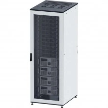 ДКС Шкаф собранный напольный 19'' IT-CQE, 47U 600х800 двери перф/перф, RAL7011/7035 R5DC4768PF DKC