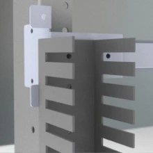 ДКС Комплект держателей перфокороба, задних, 1 упаковка - 4 шт (замена на R5RDSF01) RAM block R5DSF01 DKC