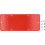 ДКС Фланец сплошной для корпусов ST, тип 1, 243х103 мм, красный RAL3020 R5FSST00-RAL3020 DKC