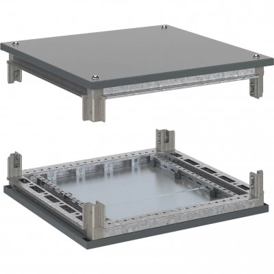 ДКС Крыша и основание оцинкованные для корпусов CQE, цвет крыши и обрамления дна RAL 7011, ШхГ 800х600 мм, комплект, RAM power R5GTB86 DKC ДКС Крыша и основание оцинкованные для корпусов CQE, цвет крыши и обрамления дна RAL 7011, ШхГ 800х600 мм, комплект, RAM power R5GTB86 DKC