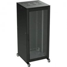 ДКС Шкаф разобранный напольный 19'' IT-CQE 38U 800х1800х1200, двери стекло/сплошная, RAL9005 R5IT3882GSB DKC
