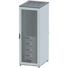 ДКС Шкаф разобранный напольный 19'' IT-CQE 47U 600х2200х600, двери перф/перф, RAL7011/7035 R5IT4766PF DKC