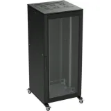 ДКС Шкаф разобранный напольный 19'' IT-CQE 47U 800х2200х1200, двери стекло/сплошная, RAL9005 R5IT4782GSB DKC