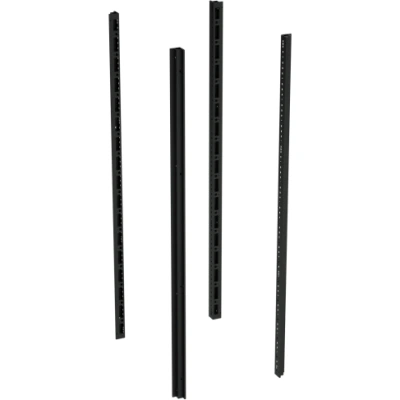 ДКС Стойки вертикальные для 19" IT-CQE, В=1400мм, 4шт, RAL9005 R5KMN14B DKC