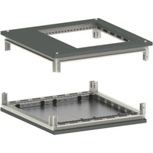 ДКС Крыша с фланцем и основание для 19" IT-CQE 600x1000, RAL7011 R5KTB610FIT DKC