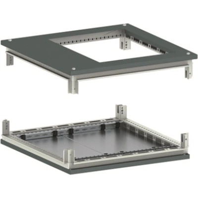 ДКС Крыша с фланцем и основание для 19" IT-CQE 600x1000, RAL7011 R5KTB610FIT DKC