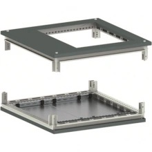 ДКС Крыша с фланцем и основание для 19" IT-CQE 600x800, RAL7011 R5KTB68FIT DKC