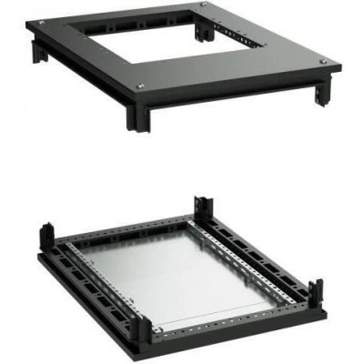 ДКС Крыша с фланцем и основание для 19" IT-CQE 800x800, RAL9005 R5KTB88FITB DKC