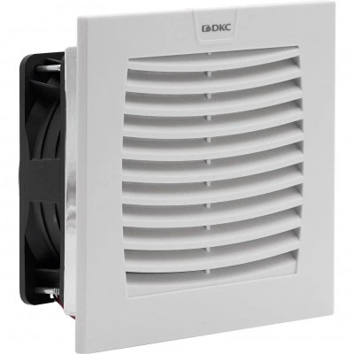 ДКС Вентилятор с фильтром ЭМС 120 м3/ч, 48В DC, 152х152 мм, IP54 R5MCV15048 DKC