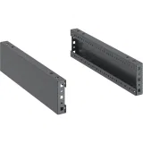 ДКС Панели цоколя для корпусов CQE & CQE N, ШхГ 1600 мм, В=100 мм, RAL7011, комплект - 2 шт. RAM block R5NFP160 DKC