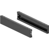 ДКС Панели цоколя для корпусов CQE & CQE N, ШхГ 600 мм, В=100 мм, RAL9005, комплект - 2 шт. RAM block R5NFPB60 DKC