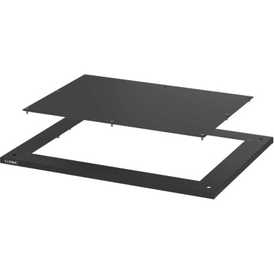 ДКС Крыша с прямоугольным фланцем для шкафов CQE N и CQE, цвет черный RAL 9005 ШхГ 1000x600 мм, RAM power R5NKRF106B DKC