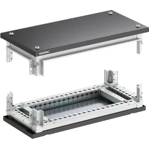 ДКС Крыша и основание RAL9005 с направляющими для корпусов CQE N, ШхГ 1000х300 мм, комплект RAM block R5NKTB103 DKC ДКС Крыша и основание RAL9005 с направляющими для корпусов CQE N, ШхГ 1000х300 мм, комплект RAM block R5NKTB103 DKC