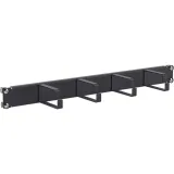 ДКС Организатор кабельный 4 кольца, 19" 1U, RAL9005 R5PC191HEB DKC