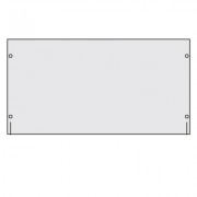 ДКС Заглушка сплошная 19" 12U RAL7035 R5PRK12 DKC