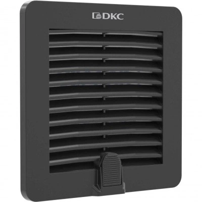 ДКС Вентиляционная решетка с фильтром RF 112x112 мм, IP54, RAL9005 R5RF08B DKC