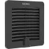 ДКС Вентиляционная решетка с фильтром RF 150x150 мм, IP54, RAL9005 R5RF12B DKC ДКС Вентиляционная решетка с фильтром RF 150x150 мм, IP54, RAL9005 R5RF12B DKC