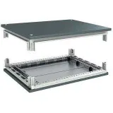ДКС Крыша и основание RAL7011 для корпусов CQE, ШхГ 1200х400 мм, комплект RAM block R5RKTB124 DKC
