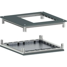 ДКС Крыша с фланцем и основание для 19" IT-CQE 600x1000, RAL7011 R5RKTB610FIT DKC