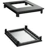 ДКС Крыша с фланцем и основание для 19" IT-CQE 600x1000, RAL9005 R5RKTB610FITB DKC