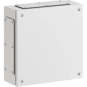 ДКС Корпус клеммный металлический SDE ВxШxГ 300x300x120 мм с фланцами, IP66 R5SDE3312F DKC ДКС Корпус клеммный металлический SDE ВxШxГ 300x300x120 мм с фланцами, IP66 R5SDE3312F DKC