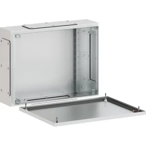 ДКС Корпус клеммный металлический SDE ВxШxГ 400x300x120 мм с фланцами, IP66 R5SDE4312F DKC ДКС Корпус клеммный металлический SDE ВxШxГ 400x300x120 мм с фланцами, IP66 R5SDE4312F DKC