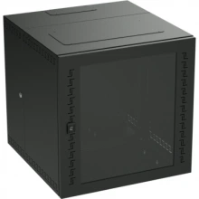 ДКС Шкаф настенный 19'' IT-STI, 12U 600х600х650 дверь cтекло, RAL9005 R5STI1265GSB DKC